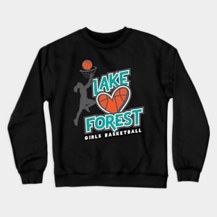 Lake Forest Basketbal Crewneck Sweatshirt